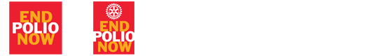 End Polio Nowのロゴ サンプル