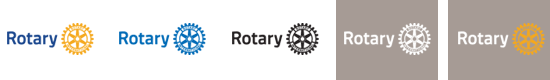 ロータリーのロゴ サンプル